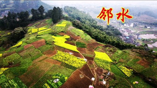 航拍四川邻水县,房价比主城区还高,很多人去重庆发展